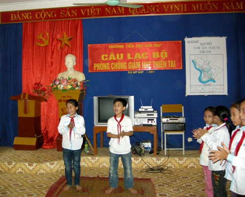 Đưa Giáo dục phòng tránh và giảm nhẹ rủi ro thiên tai vào trường học
